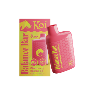 Koi Balance Bar CBD Vape (Strawberry Banana Ice)